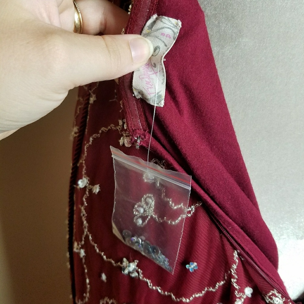 SOLD Free People Maja Raja Embellished Backless - Picture 7 of 7